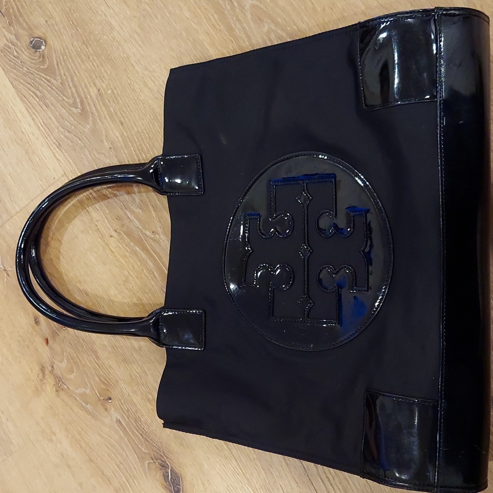 Tory Burch black Miller nylon bag